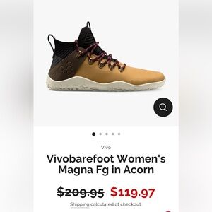 Vivobarefoot Women's Magna Fg in Acorn